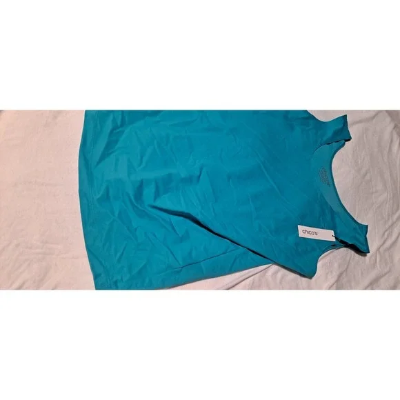 Chico's Oeano Tank Size 3 NWT Microfiber - Picture 2 of 5